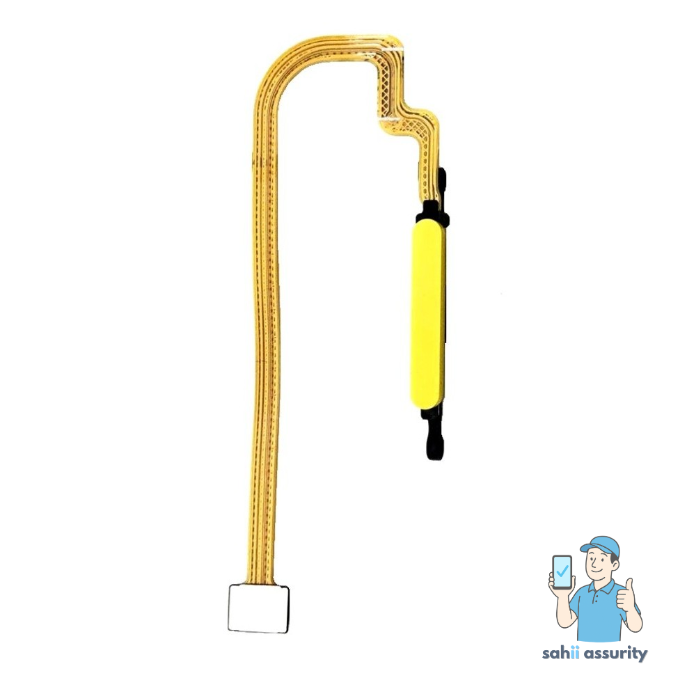 Fingerprint Sensor with Flex Cable for Xiaomi Poco M3 Yellow thumbnail